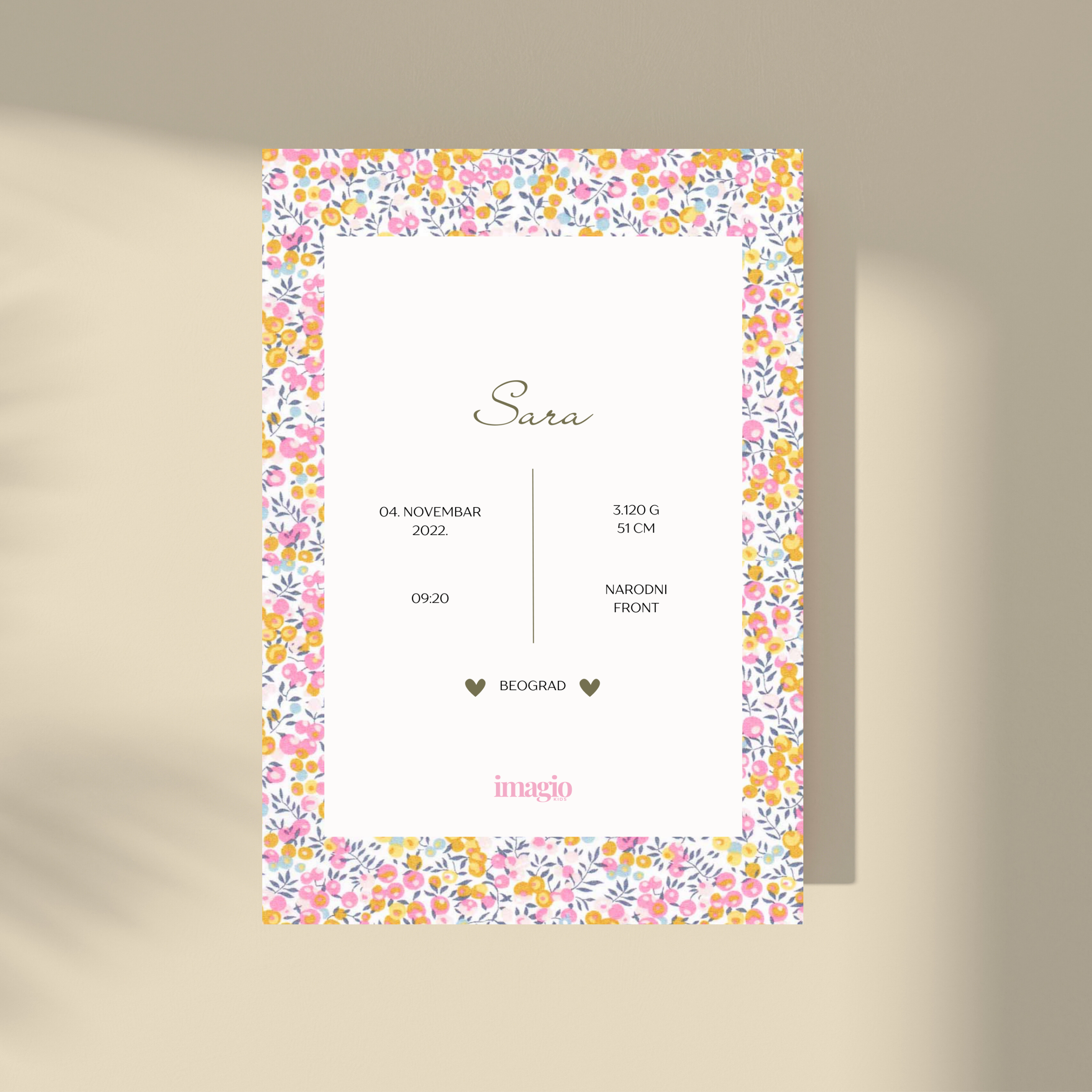 Personalizovano - Liberty Pattern No.1 Poster