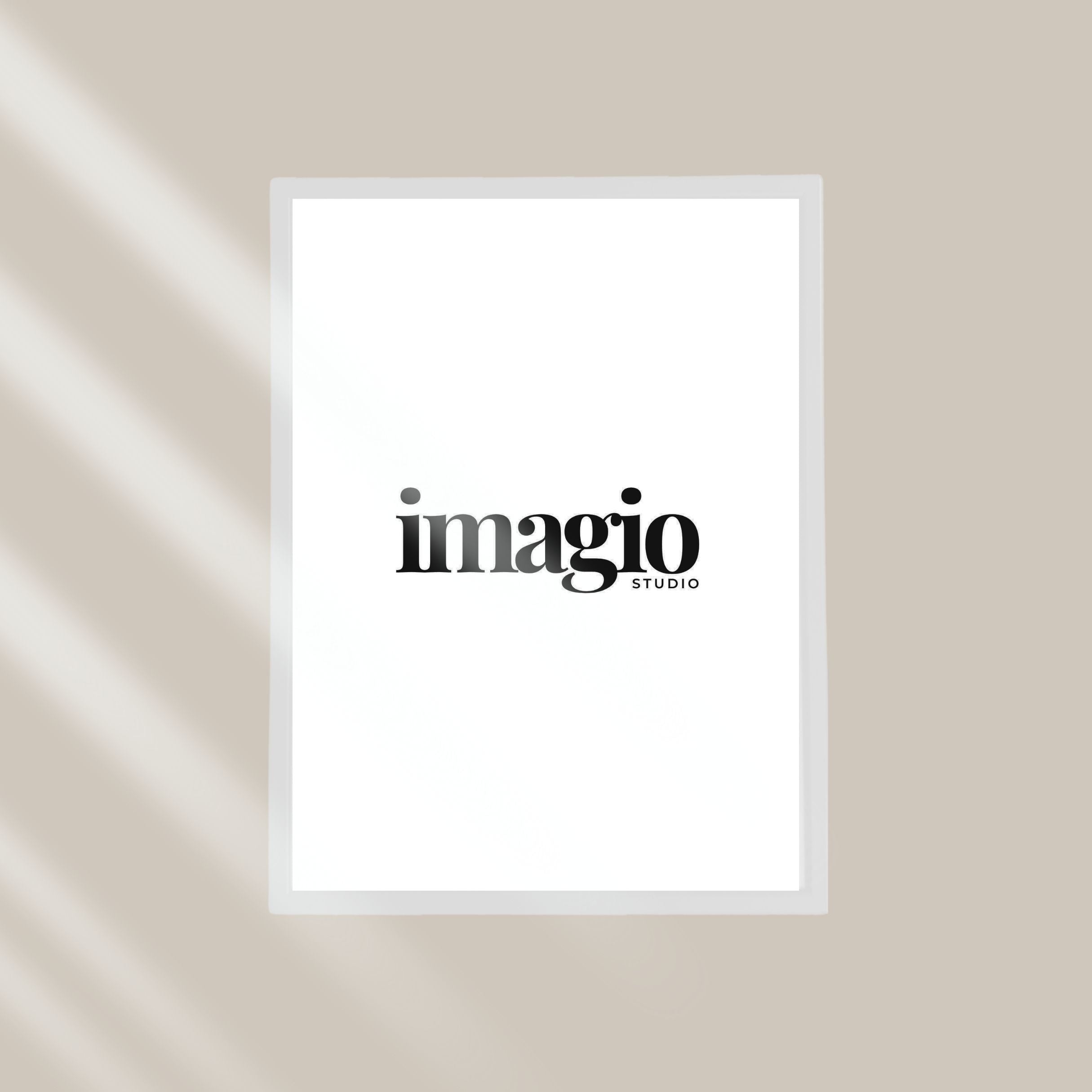 Ram drvo/staklo - beli - više dimenzija