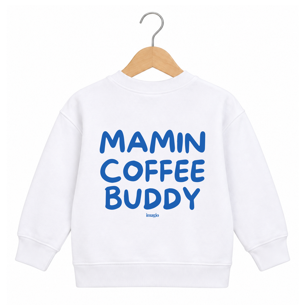 Dukserica - Mamin Coffee Buddy Plava