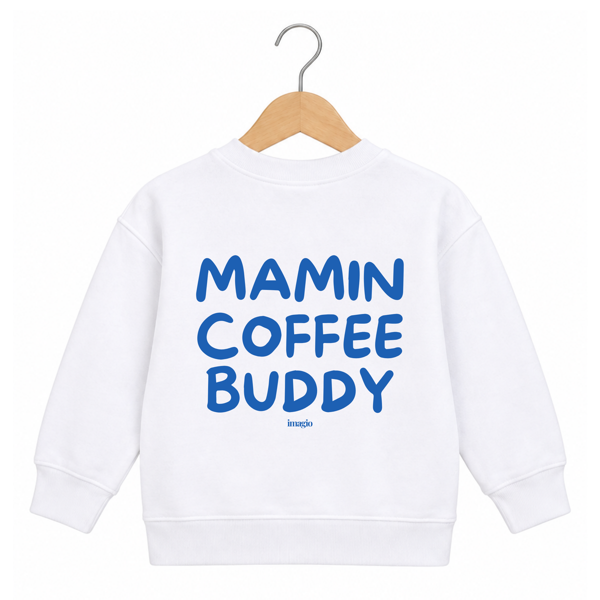 Dukserica - Mamin Coffee Buddy Plava