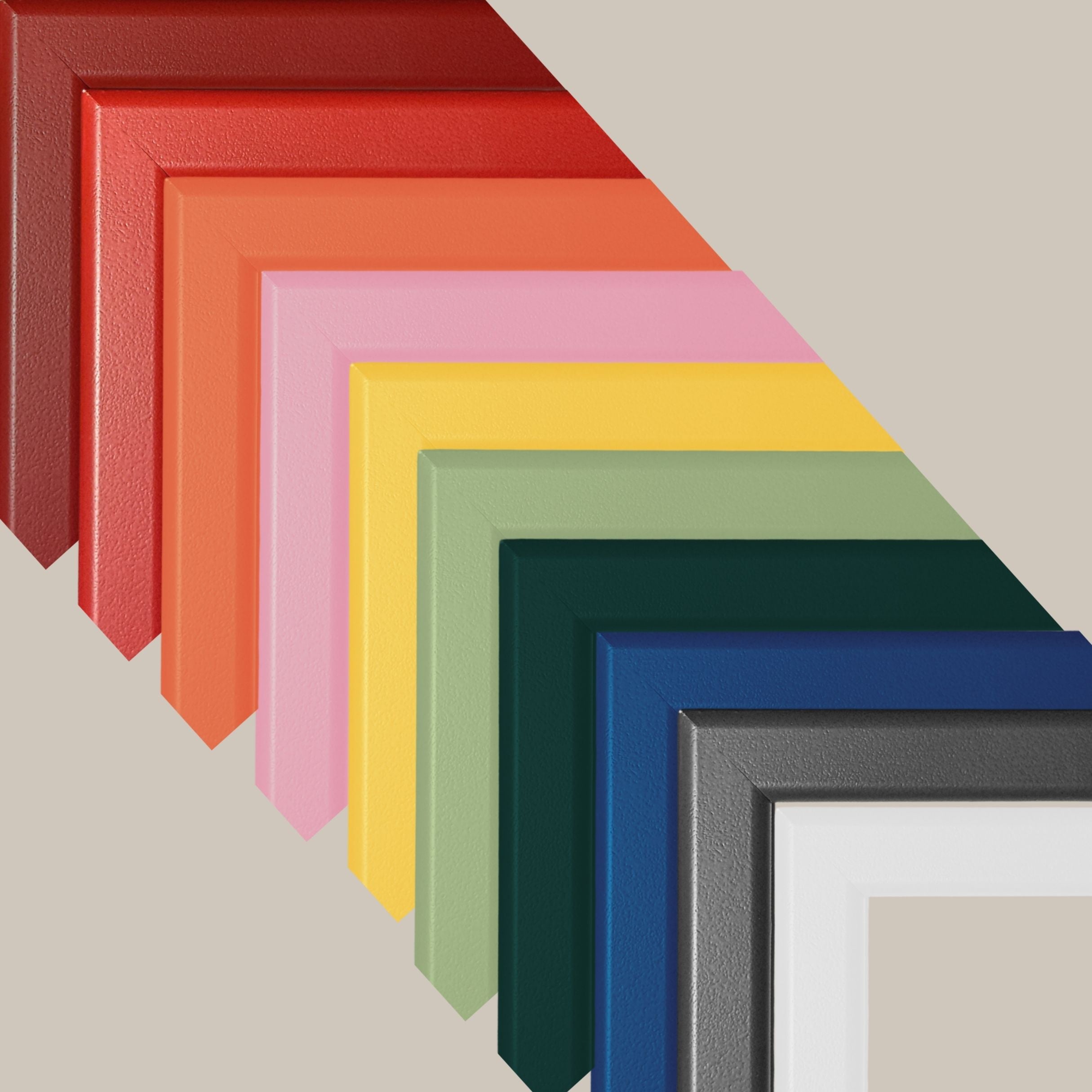 Ram drvo/staklo - crni - više dimenzija