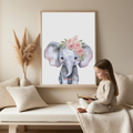 Watercolor roses - Slon Poster