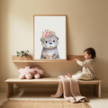 Watercolor Roses - Vidra Poster