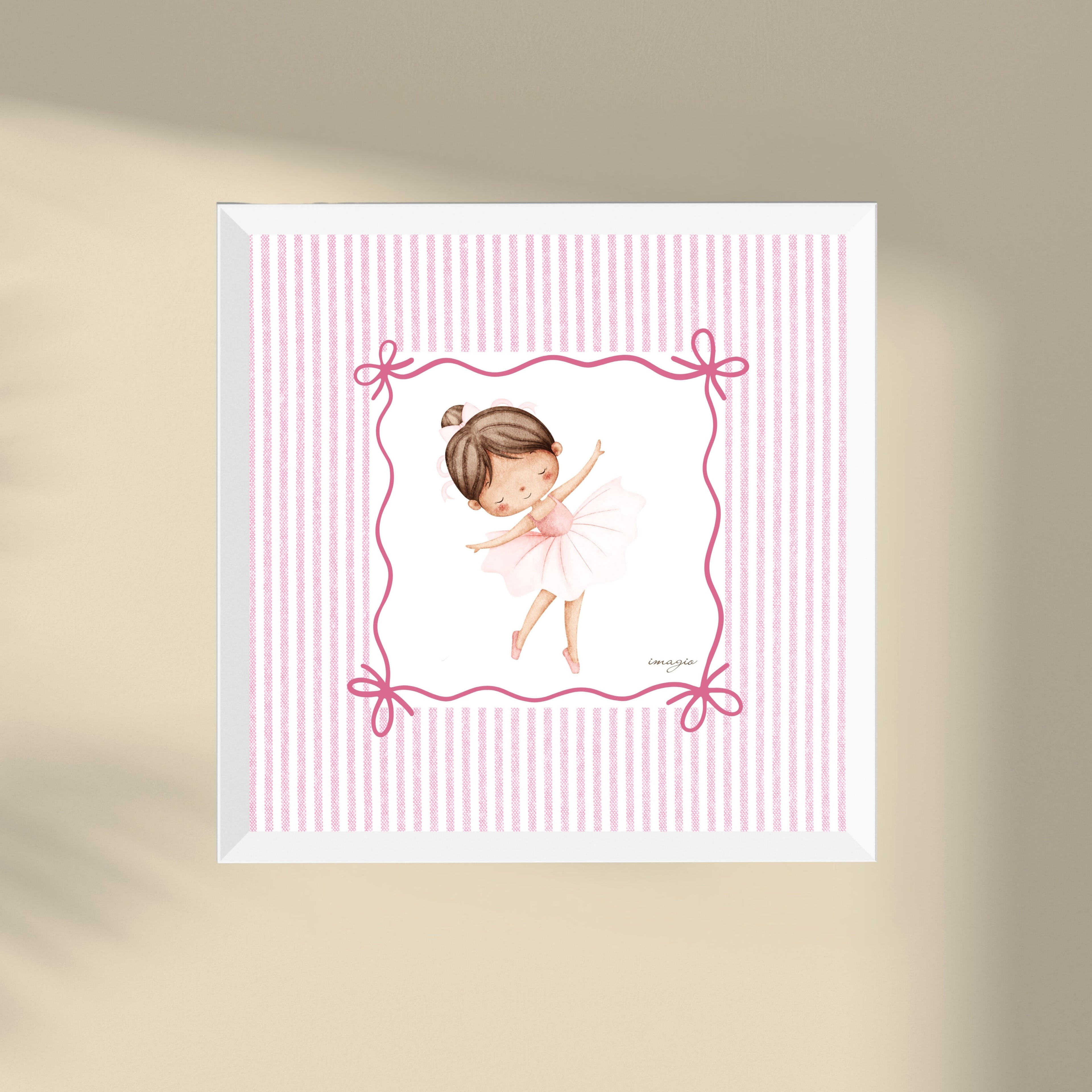 Minijatura - Balerina No.2 - Beli ram
