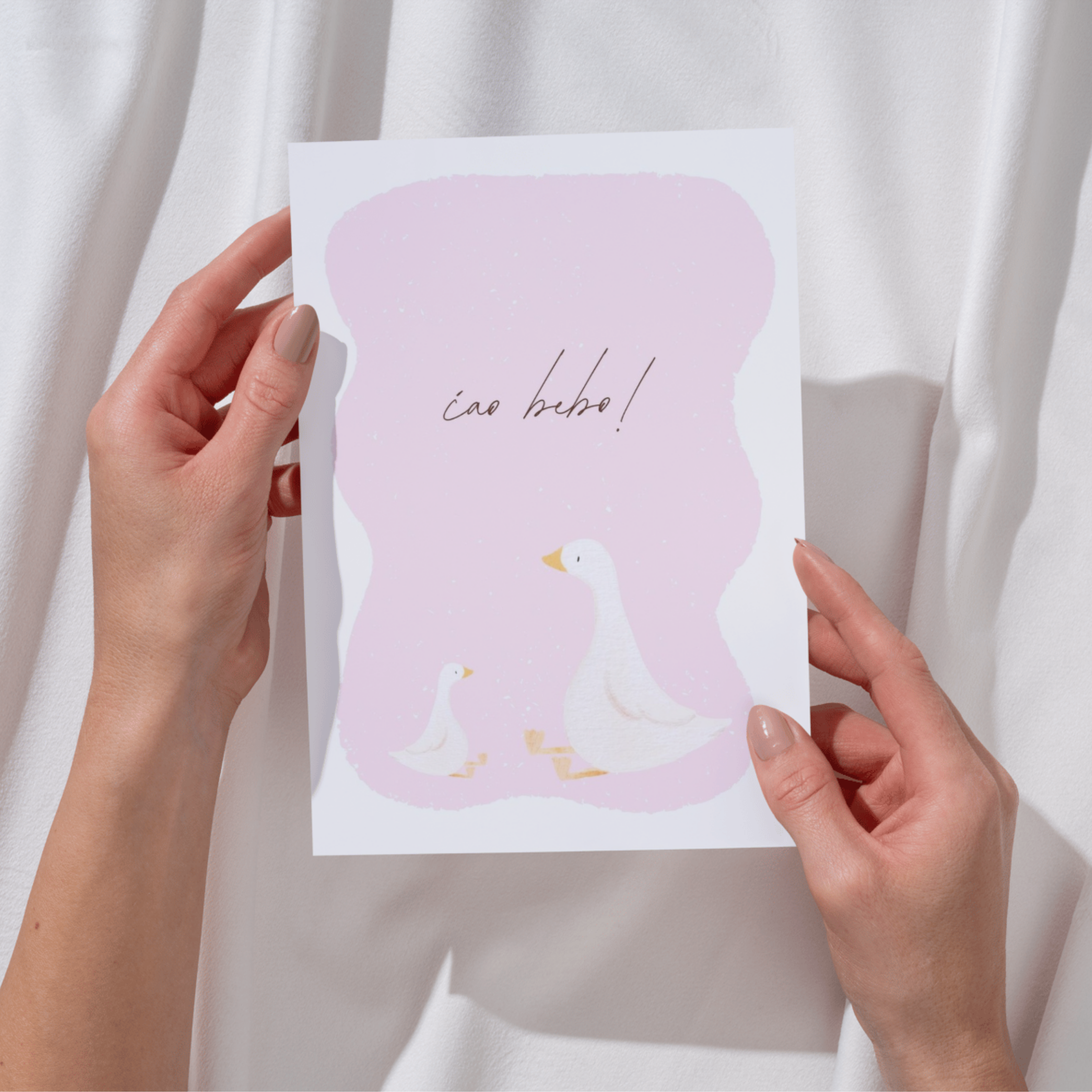 Čestitka - Ćao, bebo! - Blush
