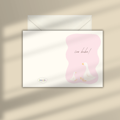 Čestitka - Ćao, bebo! - Blush