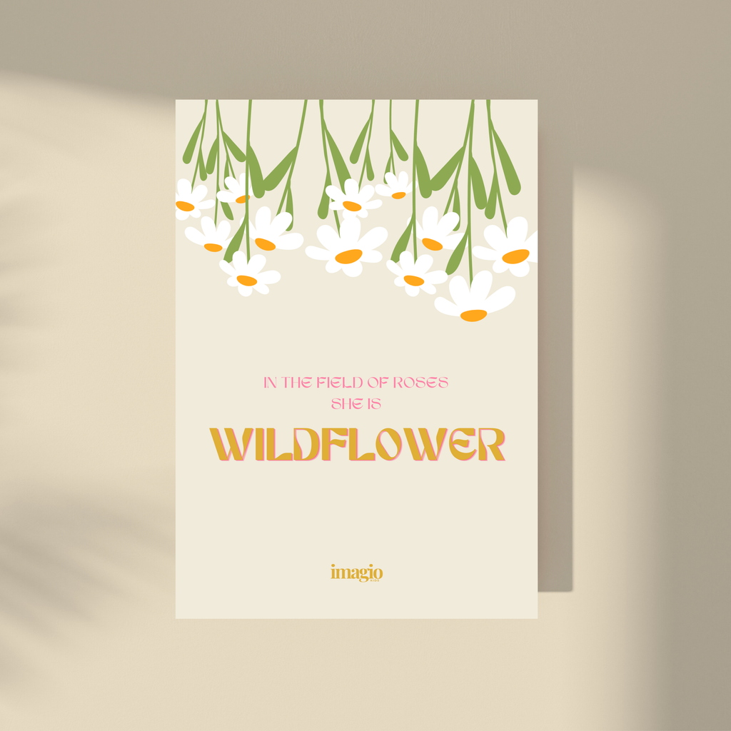 She's a Wildflower Poster