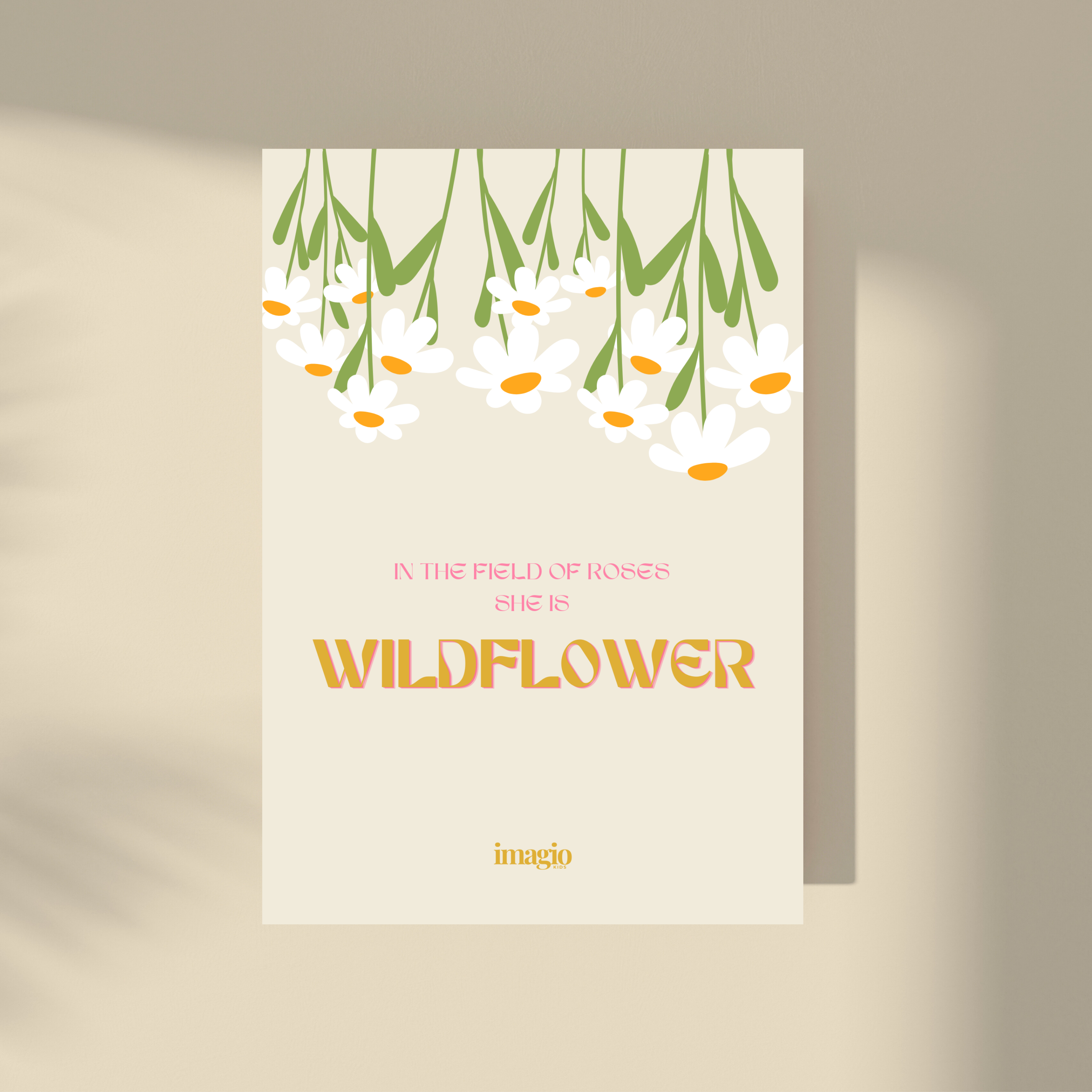 She's a Wildflower Poster