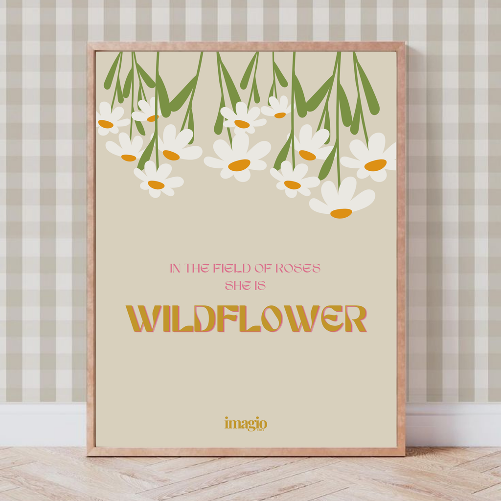 She's a Wildflower Poster