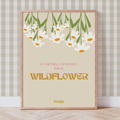 She's a Wildflower Poster