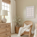Daisy pattern Poster