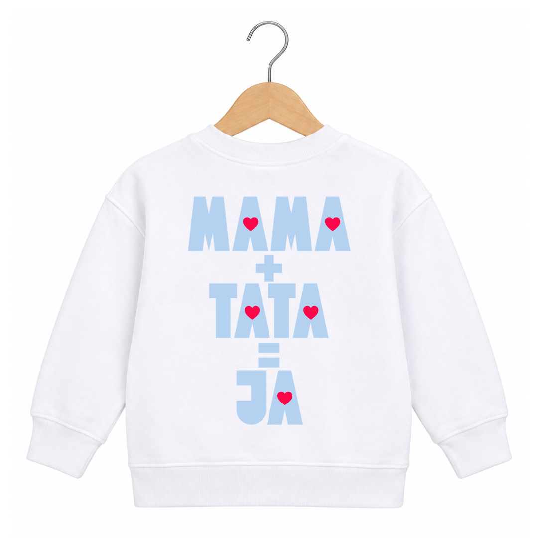 PREORDER Dukserica - Mama + tata = ja 16.10.