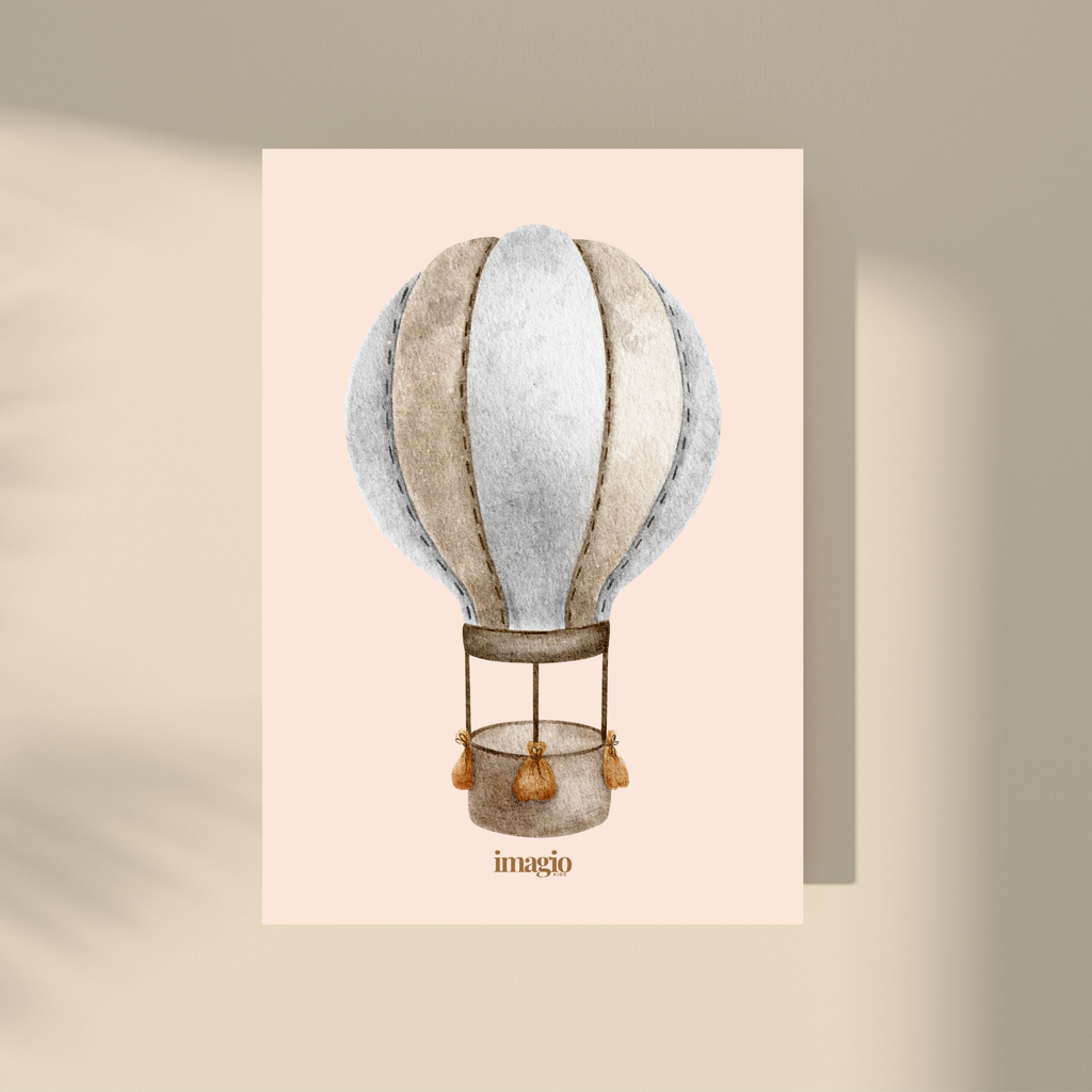 Hot Air Balloon Poster
