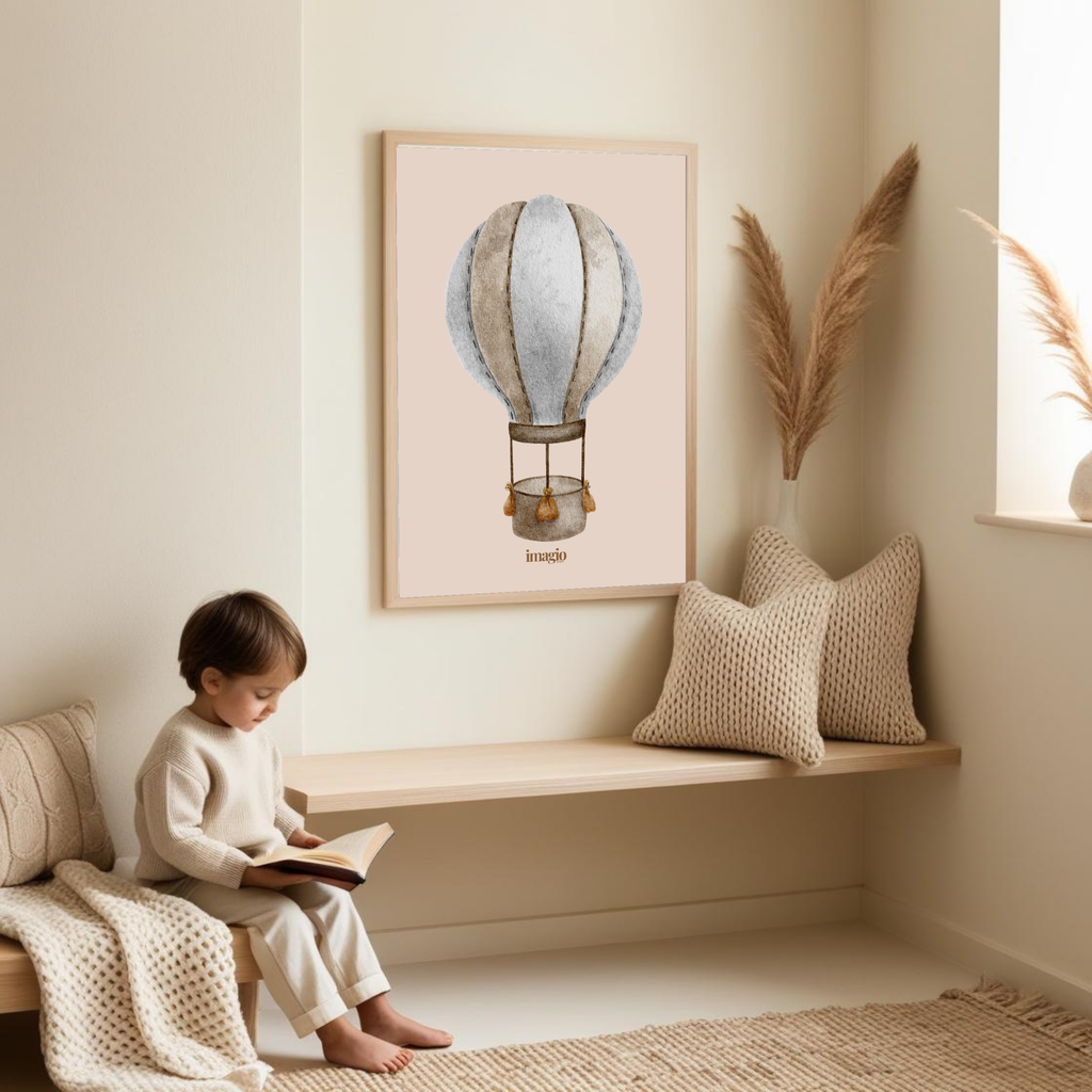 Hot Air Balloon Poster
