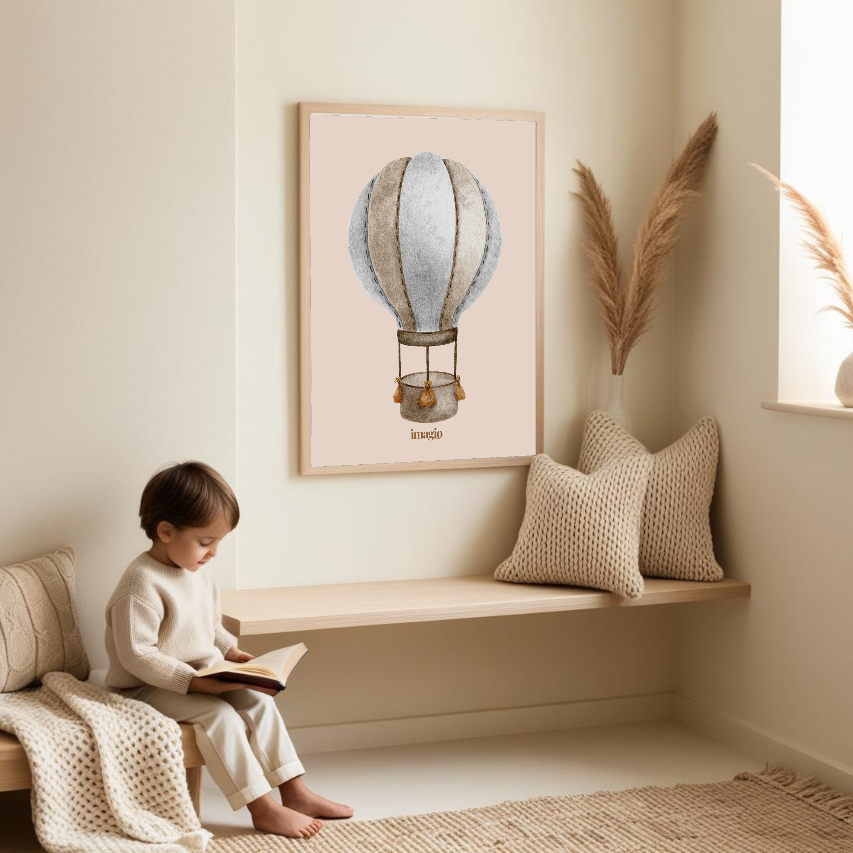Hot Air Balloon Poster