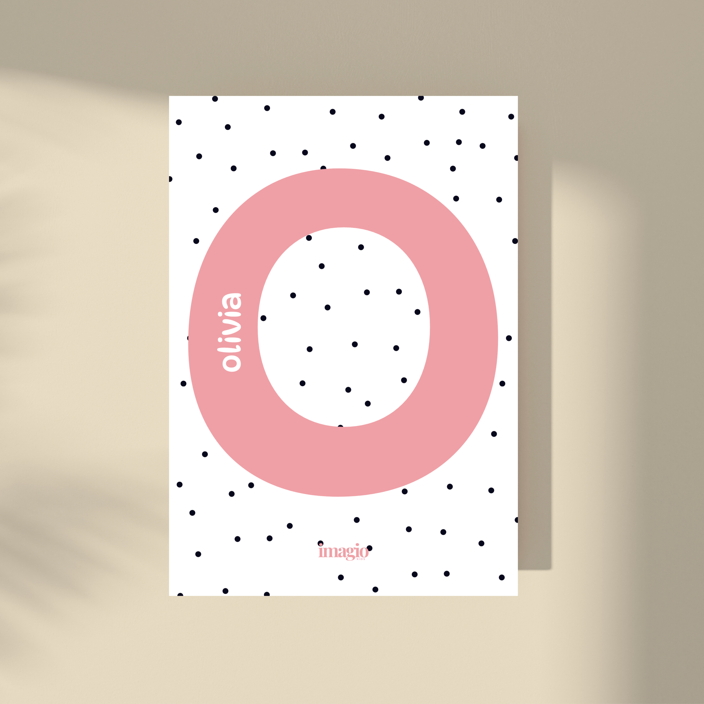 Personalizovano - Pink slovo i ime