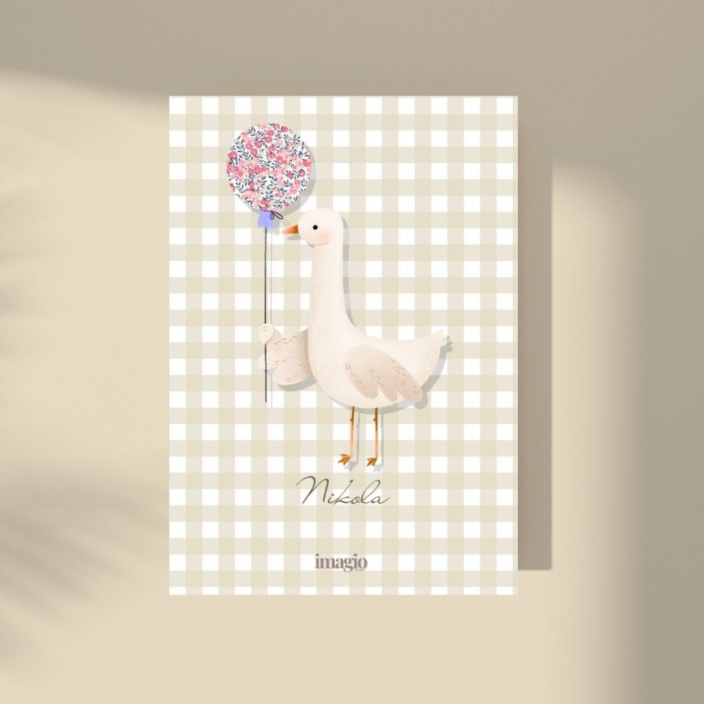 Personalizovano - My Little Goose Beige