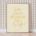 Let Your Dreams Fly High Poster
