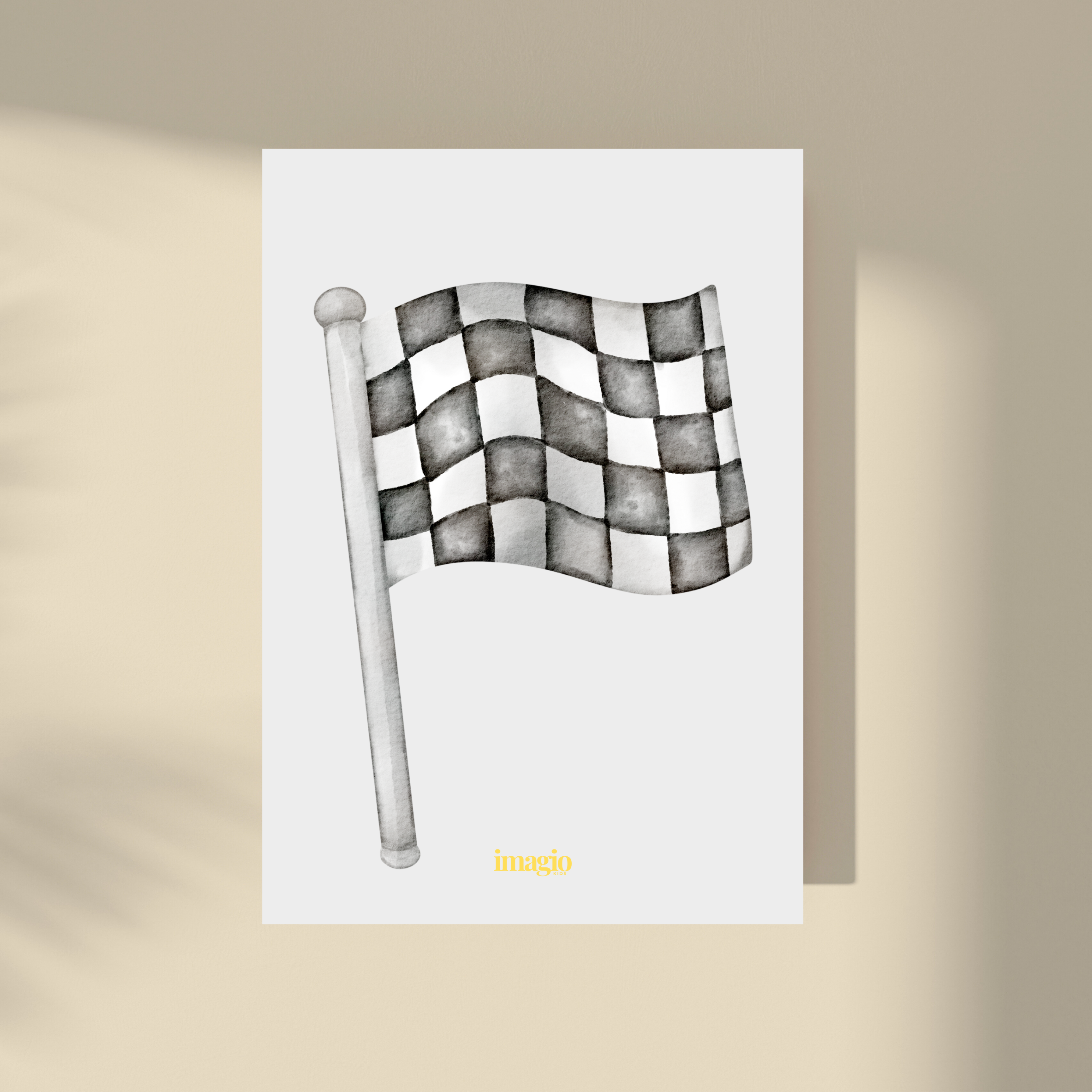 Race Flag Poster