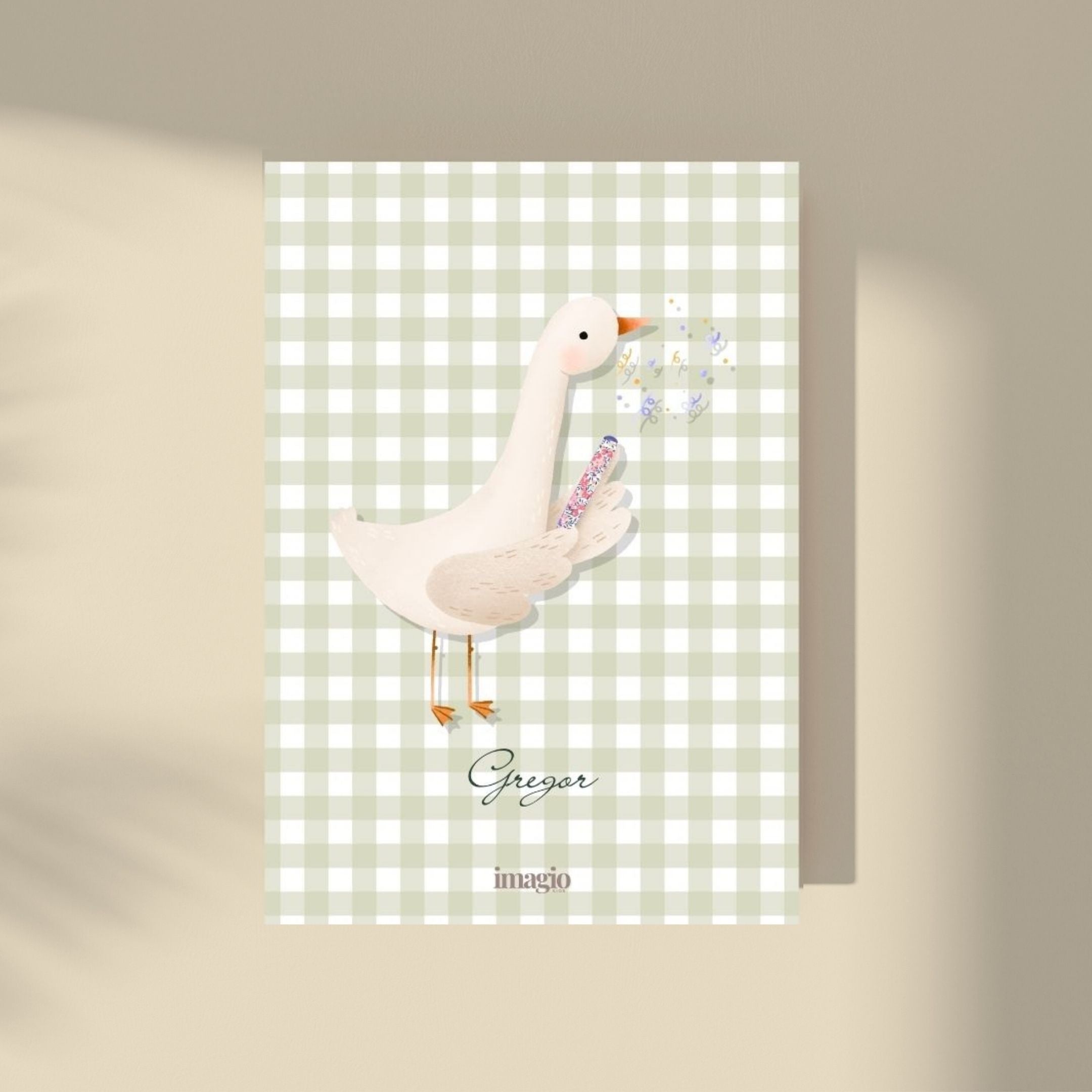 Personalizovano - My Little Goose Khaki