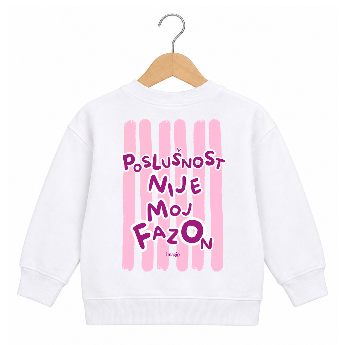 Dukserica - Poslušnost nije moj fazon Roze