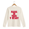 Majica dugih rukava - Bež - Mama je uvek u pravu