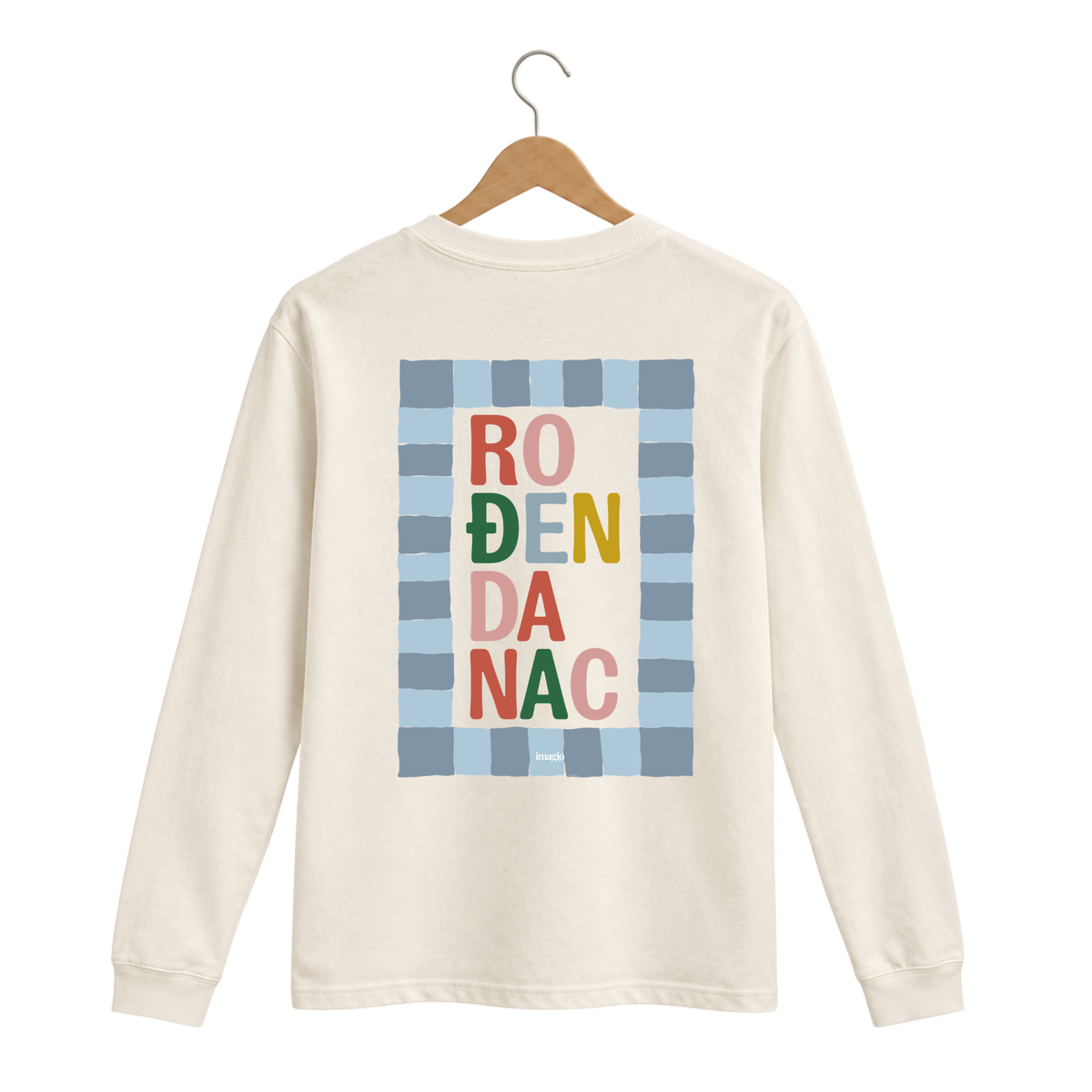 Majica dugih rukava - Bež - Rođendanac Dečak