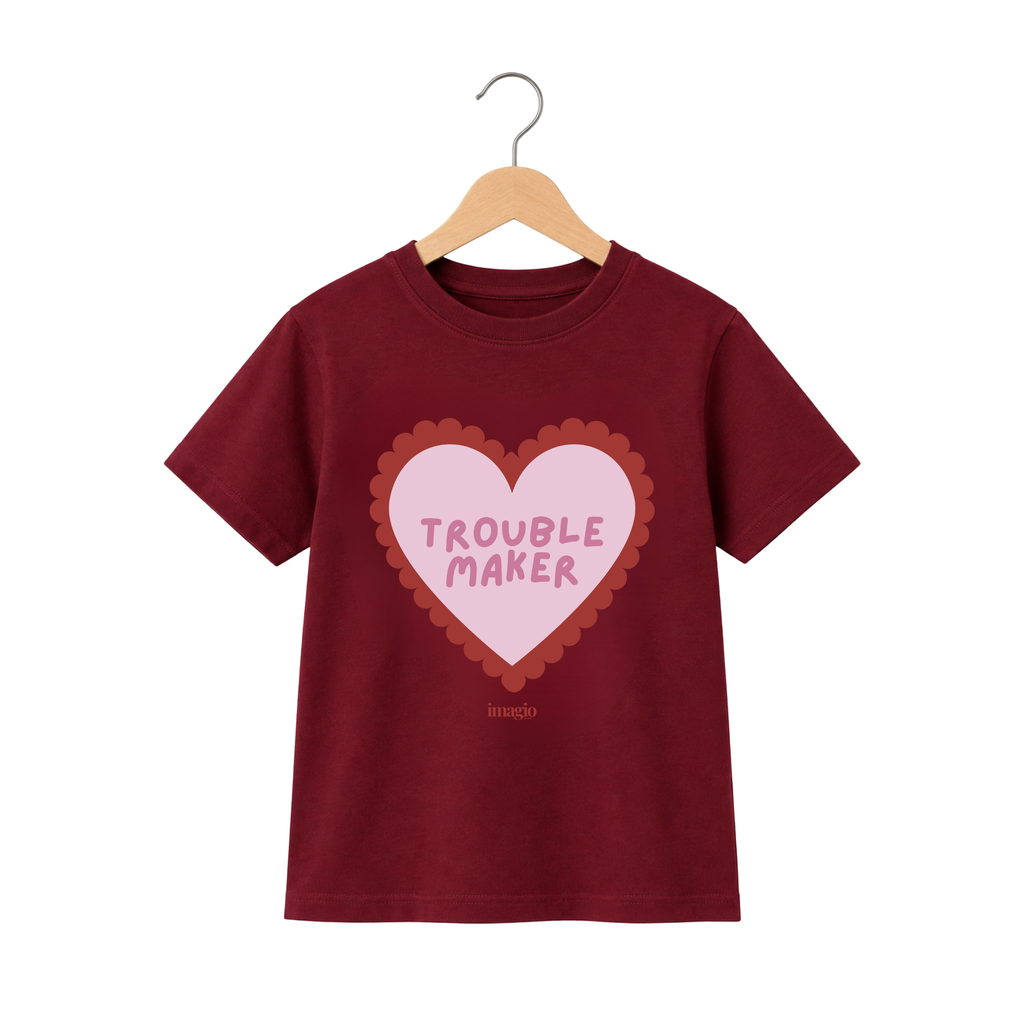 PREORDER Majica - Trouble maker- Bordo