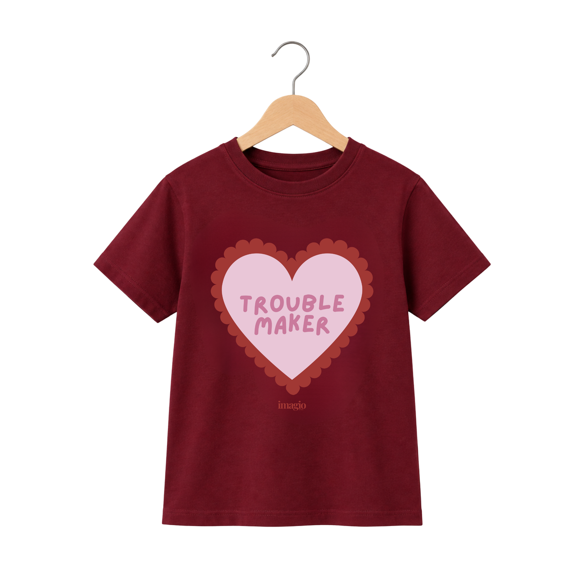 PREORDER Majica - Trouble maker- Bordo