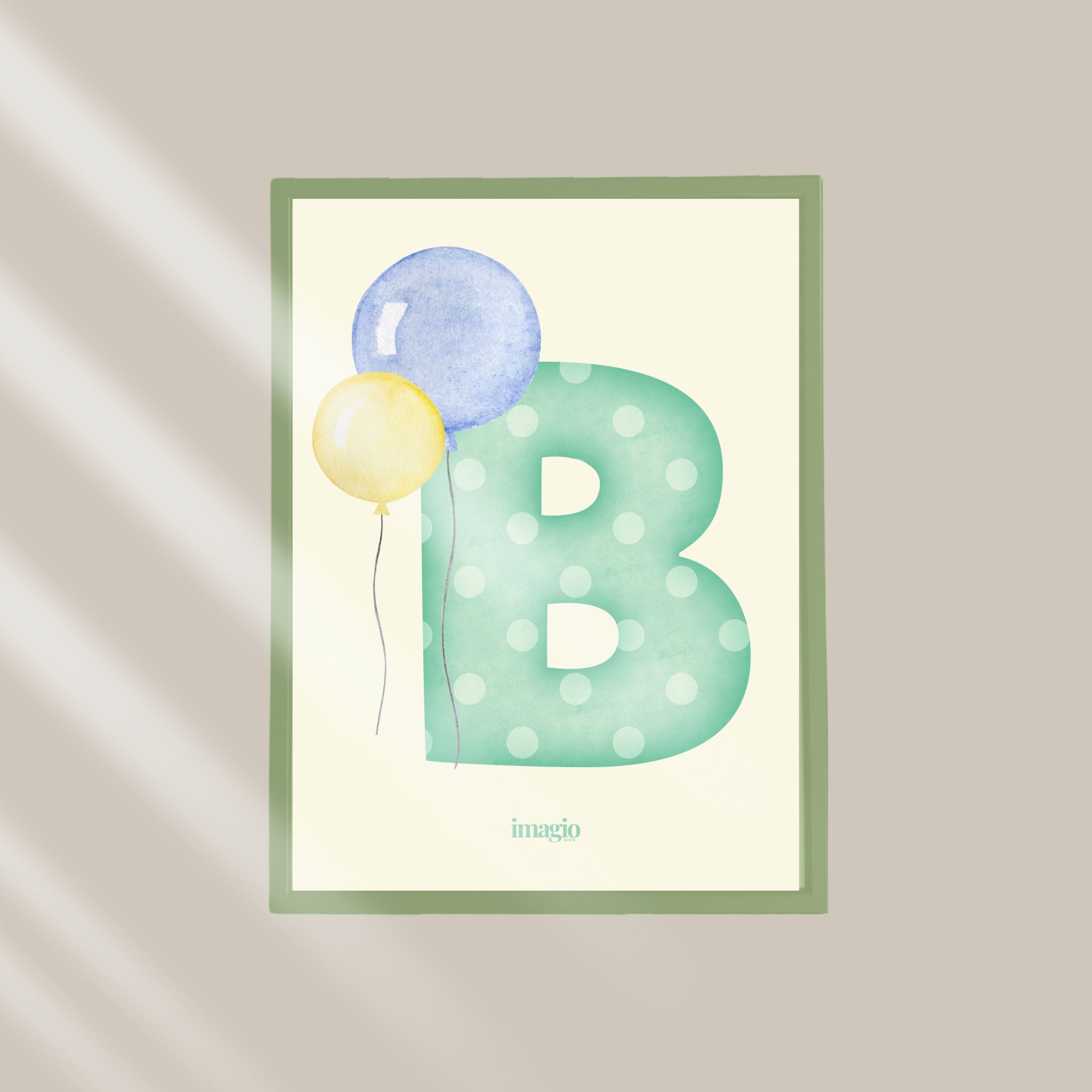 Ram drvo/staklo - svetlo zeleni - više dimenzija