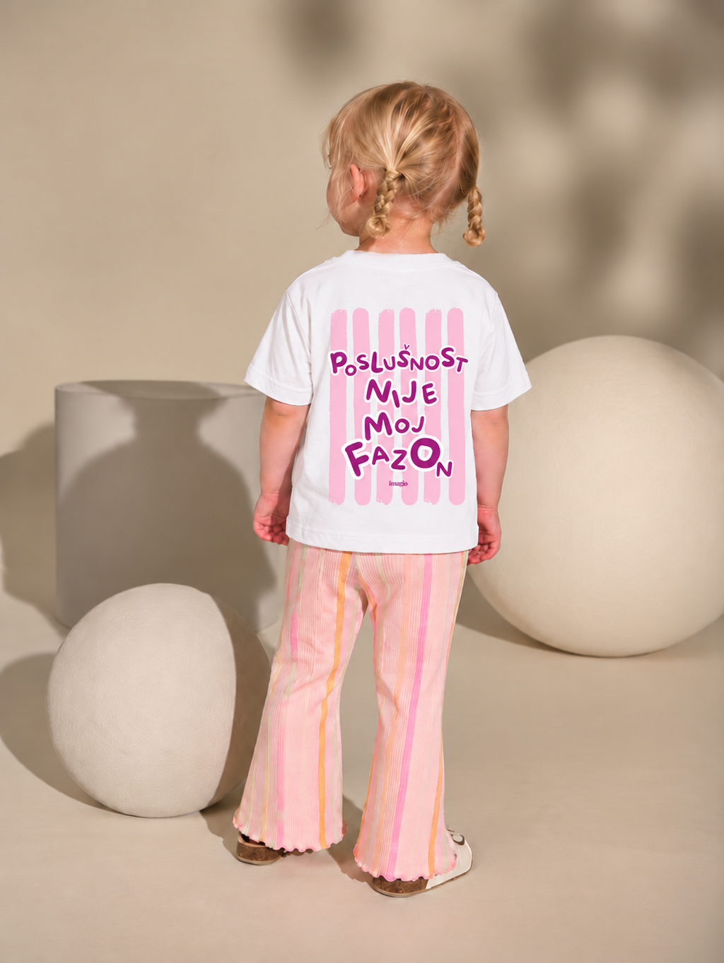 Majica - Poslušnost nije moj fazon Roze