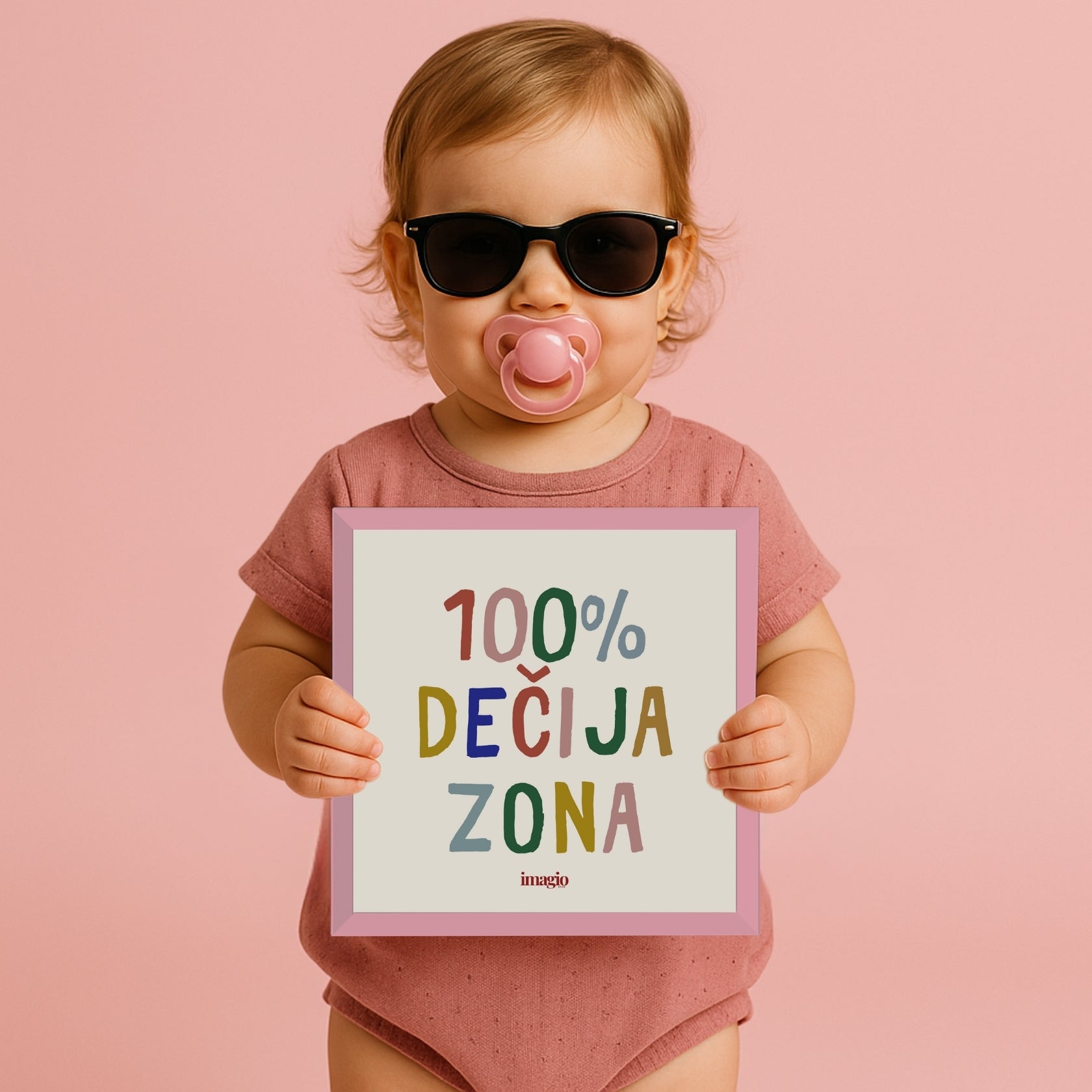 Minijatura - 100% Dečija Zona - Više boja Latinica/Ćirilica