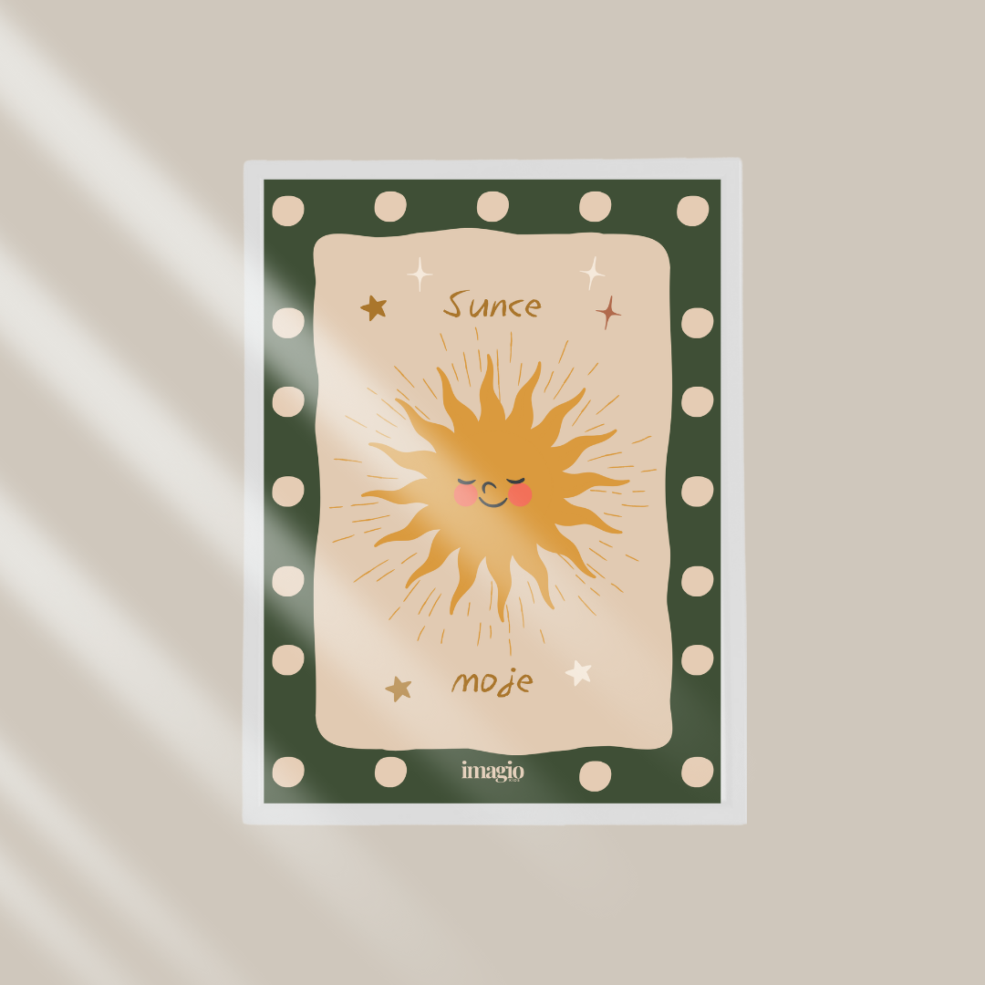 Deca & Bebe - Uramljena slika  "Sunce moje"