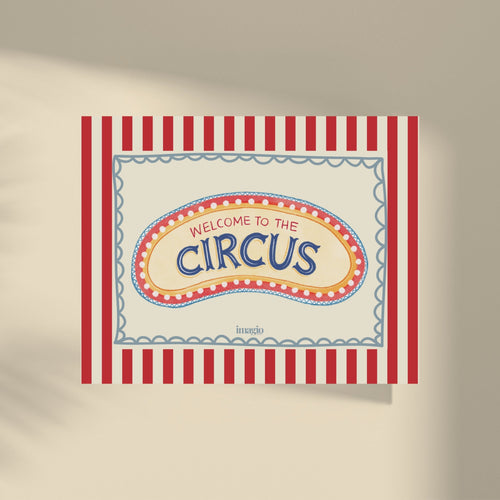 Circus Sign Poster
