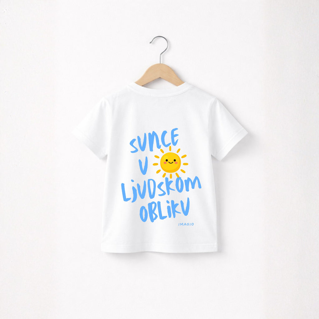 Majica - Sunce u ljudskom obliku - Plava