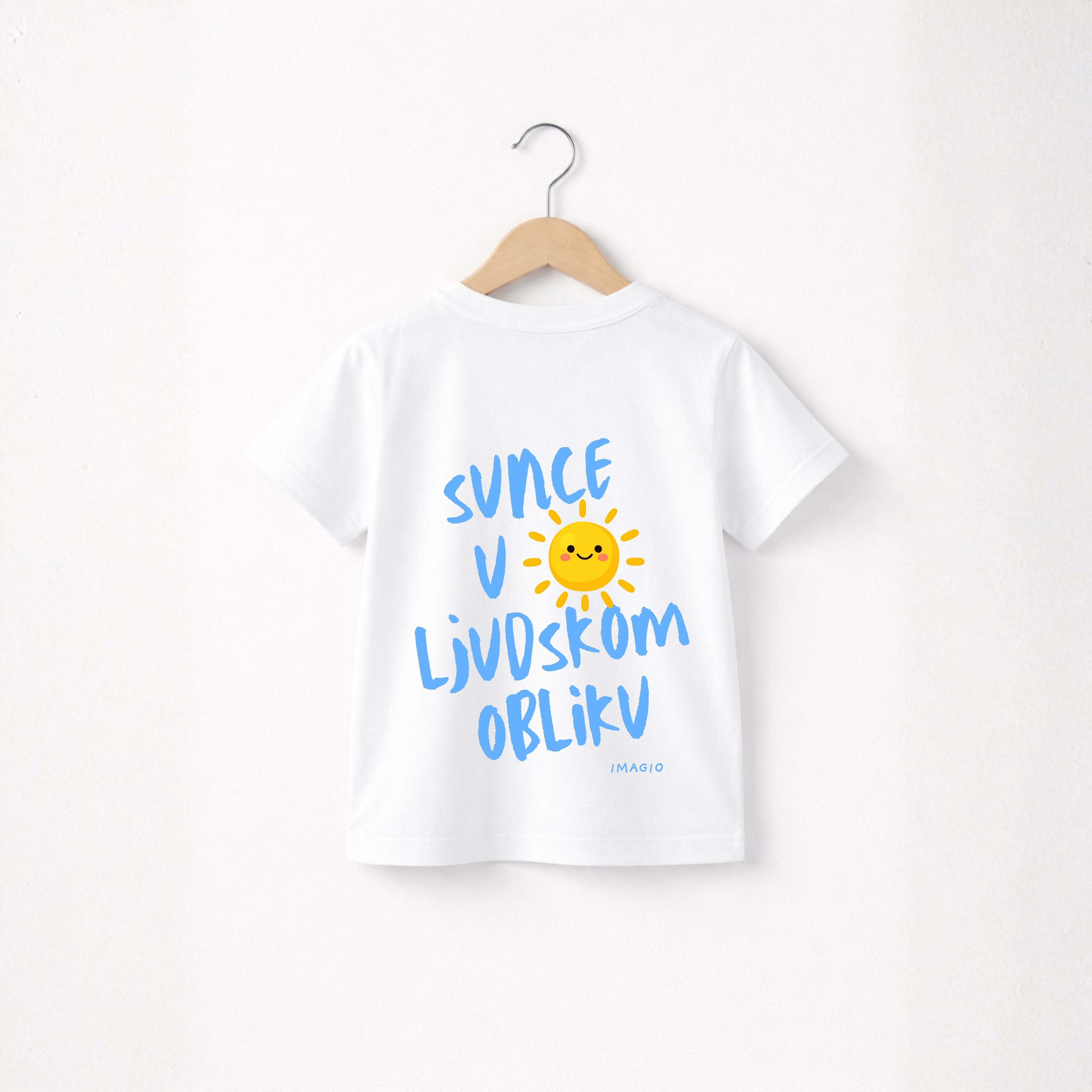 Majica - Sunce u ljudskom obliku - Plava