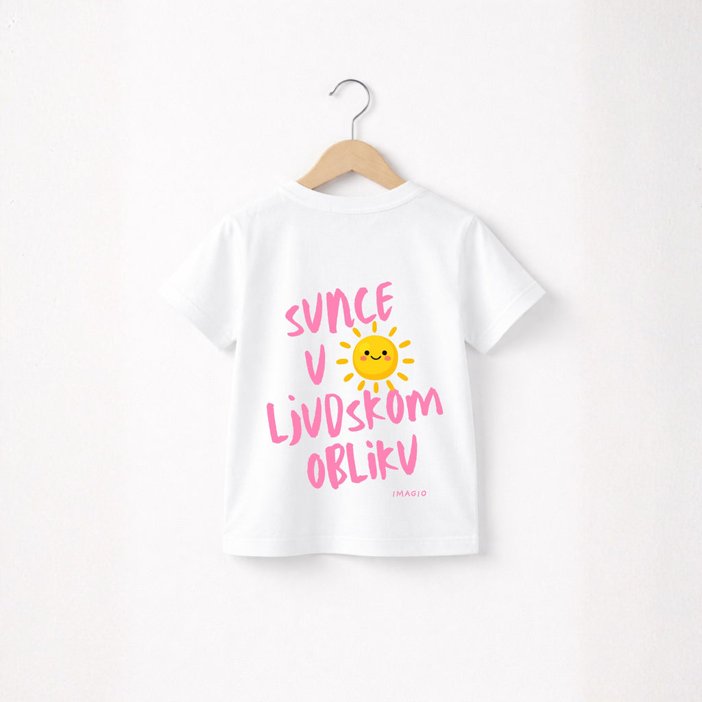 Majica - Sunce u ljudskom obliku - Roze