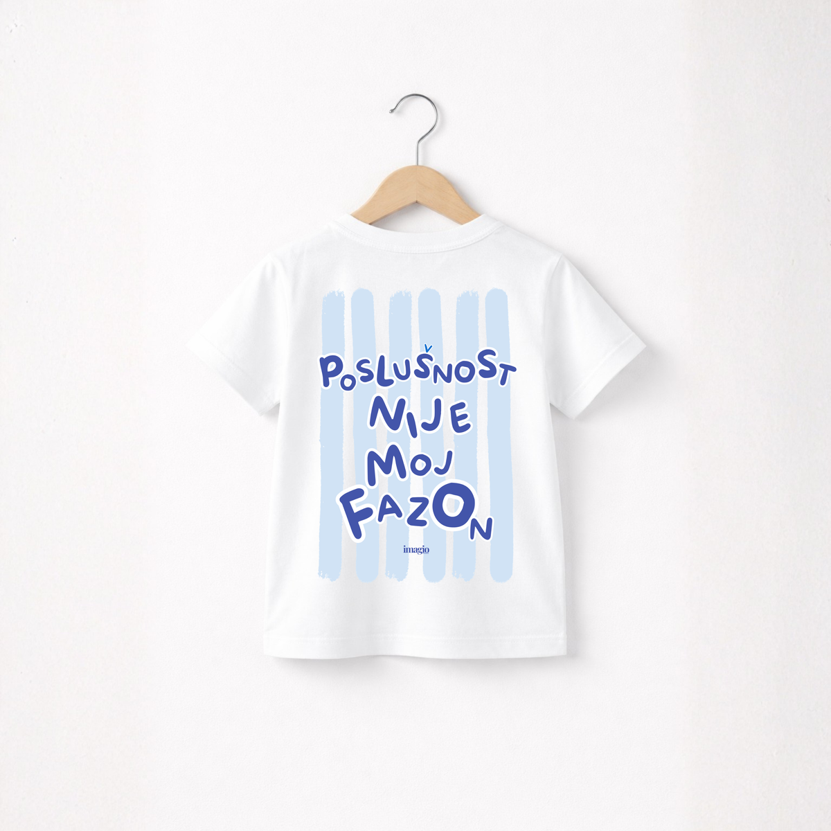 Majica - Poslušnost nije moj fazon Plava