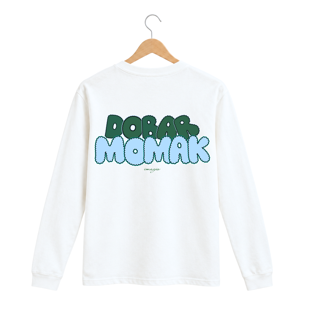 PREORDER Majica dugih rukava - Bela - Dobar momak 08.10.