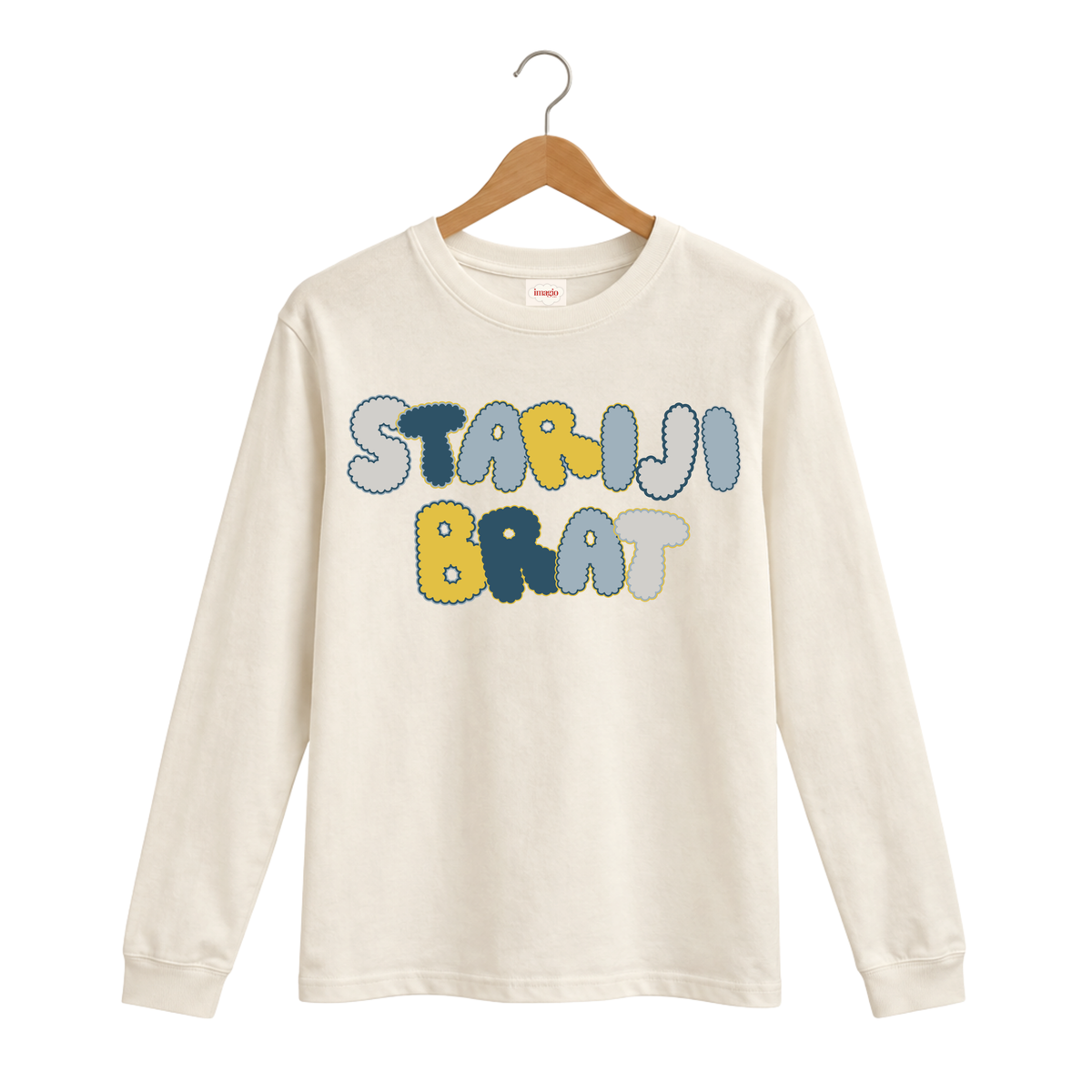 PREORDER Majica dugih rukava - Bež - Stariji brat 08.10.