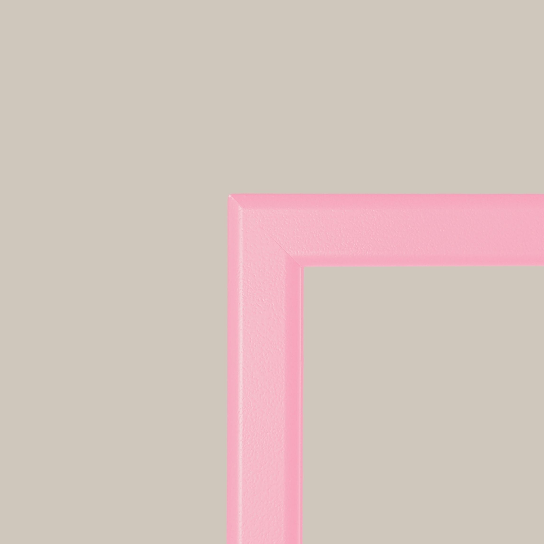 Ram drvo/staklo - roze - više dimenzija