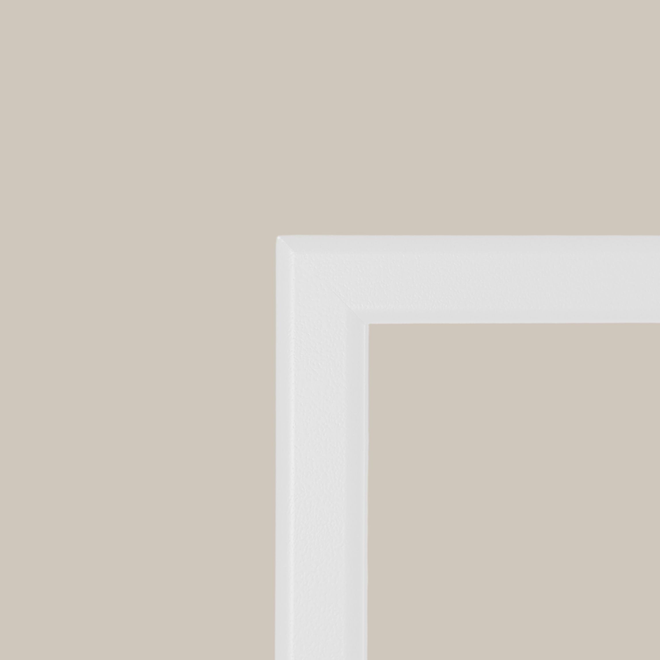 Ram drvo/staklo - beli - više dimenzija